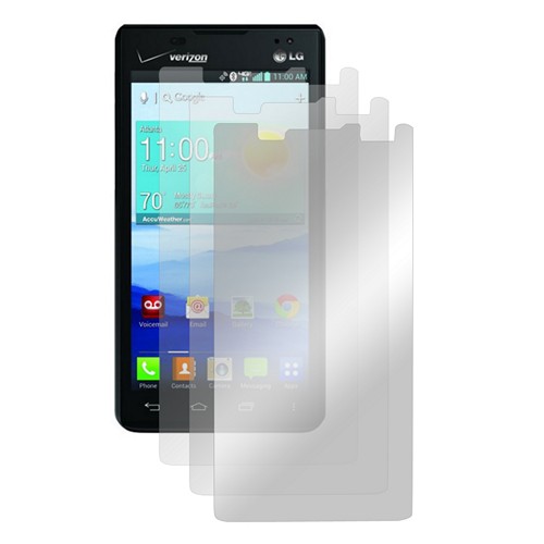 Screen Protector Medley w/ Regular, Anti-Glare, & Mirror Screen Protectors for LG Lucid 2