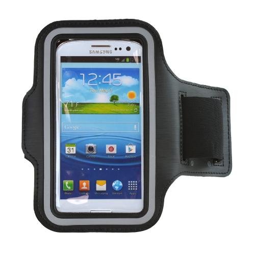 Black Sweat-Proof Neoprene Armband Case w/ Velcro Closure for Samsung Galaxy S4 Black Sweat-Proof Neoprene Armband Case w/ Velcro Closure for Samsung Galaxy S4