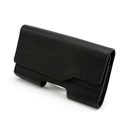 Original Verizon HTC Droid Eris S6200 Horizontal Pouch w/ Velcro Closure Belt Clip (PUTS), - Black