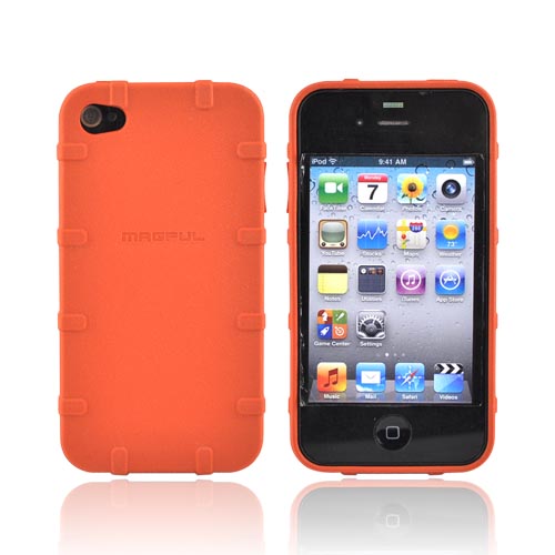 Original Magpul Apple AT&T iPhone 4 Executive Field Crystal Silicone Case, MAG450-ORG - Orange