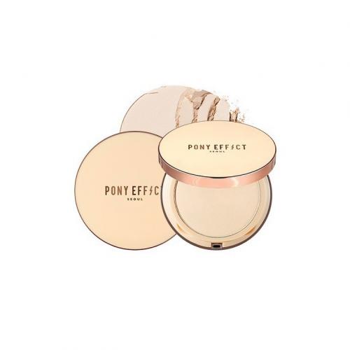 PONY EFFECT SKIN FIT POWDER PACT #ROSY IVORY