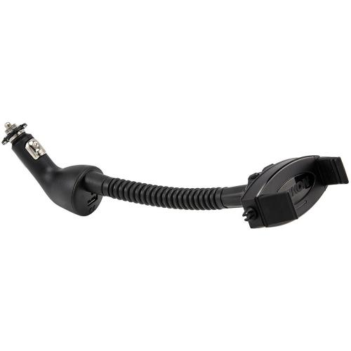 Arkon Black Mobile Grip 2 - USB Lighter Socket Charging Smartphone Mount (MG002 + GN095-SBH)