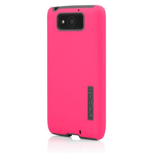 Incipio Hot Pink/ Gray Dual PRO Series Rubberized Hard Case on Silicone for Motorola Droid Ultra - MT-280