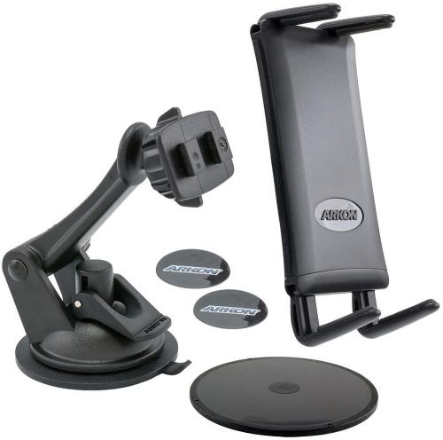 Arkon Black INTELLIGRIP Android Programmable NFC Car Dock Bundle