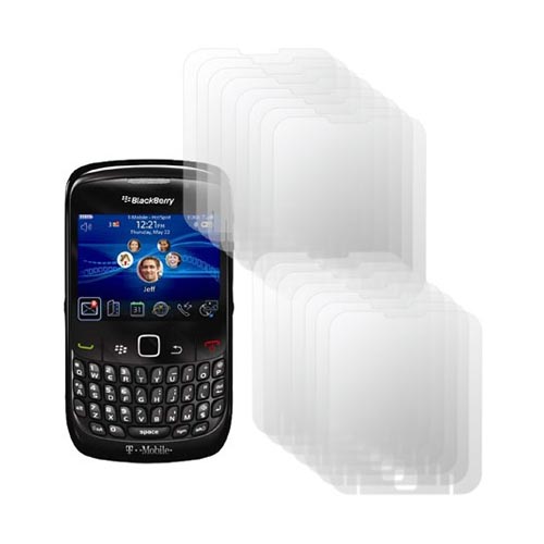 Original ScreenGuardz Blackberry Curve 3G 9330, 9300, 8520, 8530 Crystal Clear Screen Protector (15 pack), NL-SBC8-0509