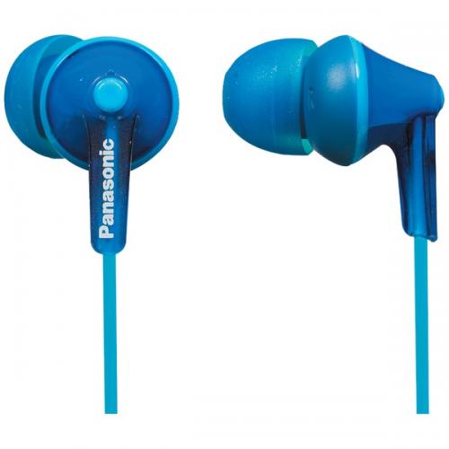 PANASONIC RP-TCM125-A TCM125 Earbuds with Remote & Microphone (Blue)
