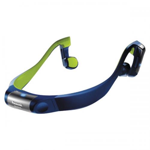 PANASONIC RP-BTGS10-A Bluetooth(R) Wireless Bone Conduction Headphones (Blue)
