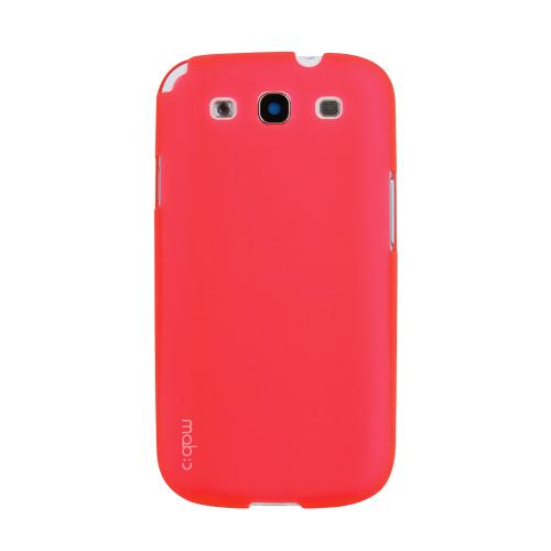 MobC Red Samsung Galaxy S3 Hard Case Cover; Perfect fit as Best Coolest Design Plastic Case MobC Red Samsung Galaxy S3 Hard Case Cover; Perfect fit as Best Coolest Design Plastic Case