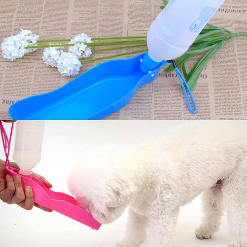 Blue Plastic Portable PET Water Bottle Dispenser (8.45oz)