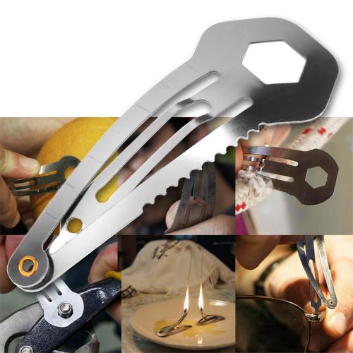 Stainless Steel Multi-Function 8 in 1 Tool Spring Clip Pin
