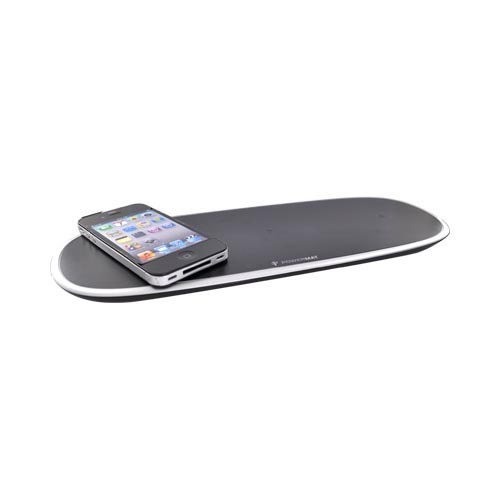 Original Powermat Universal Portable Charging Mat w/ Powercube w/ 8 Charge Tips,PMM-HO100