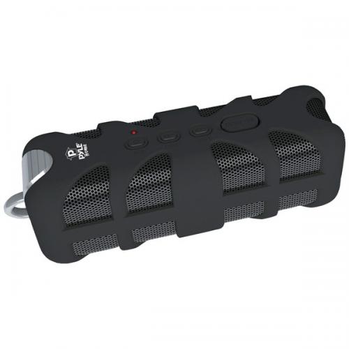 PYLE HOME PWPBTA70BK Sound Box Splash Rugged Bluetooth(R) Speaker (Black; with Aux Input)