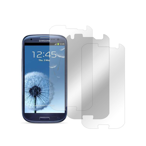 Samsung Galaxy S3 Screen Protector Medley w/ Regular, Anti-Gloss, & Mirror Screen Protectors