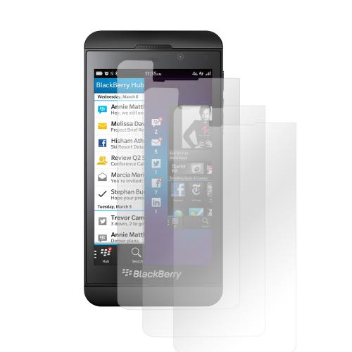 Clear Premium Anti-Shock 3-Pack Screen Protectors for Blackberry Z10