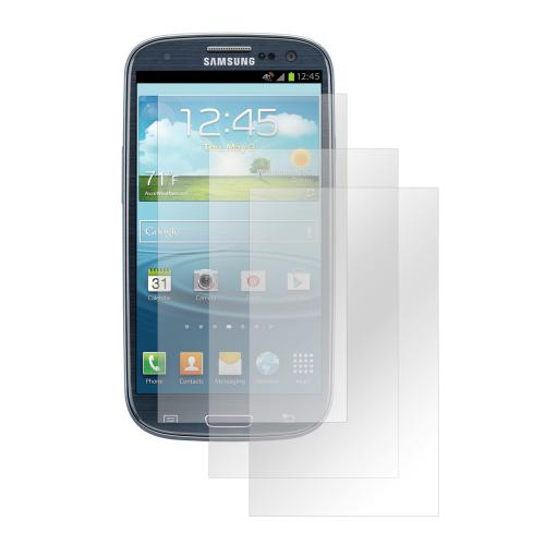 Clear Premium Anti-Shock 3-Pack Screen Protectors for Samsung Galaxy S3