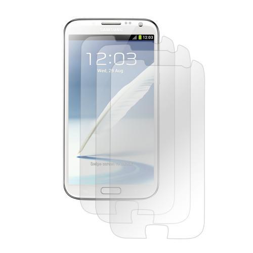 Clear Premium Anti-Shock 3-Pack Screen Protectors for Samsung Galaxy Note 2