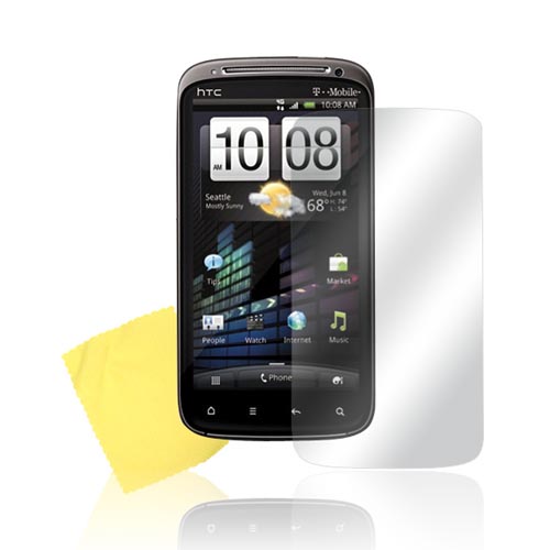 Premium HTC Sensation 4G Screen Protector w/ Mirror Effect