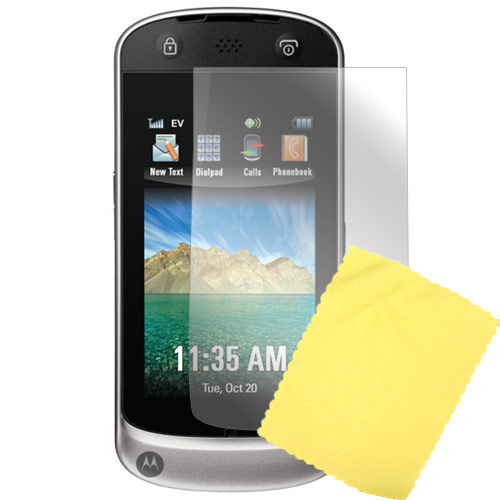 Motorola Crush High Quality Screen Protector w/ Mirror Effect