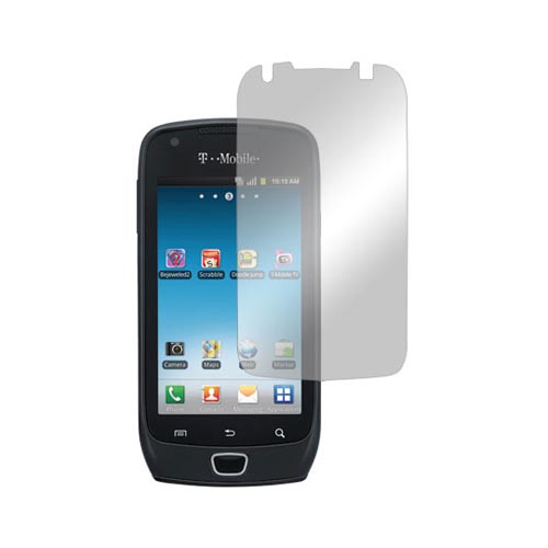 Samsung Exhibit T759 Screen Protector w/ Mirror Effect