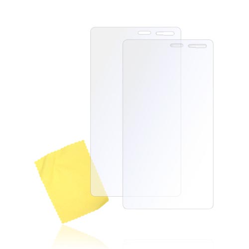 Premium Motorola Droid 3 Screen Protector (2 Pack) - Clear