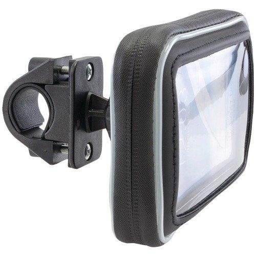 Arkon Black Water Resistant Protective Case Bicycle Handlebar Mount (GN032-SBH + WPCS5WS)
