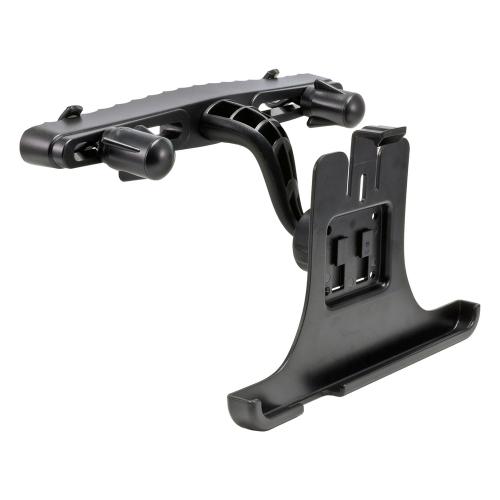 Arkon Black Samsung Galaxy Tab Mount - Rear Seat Headrest Mount with Custom Fit Holder