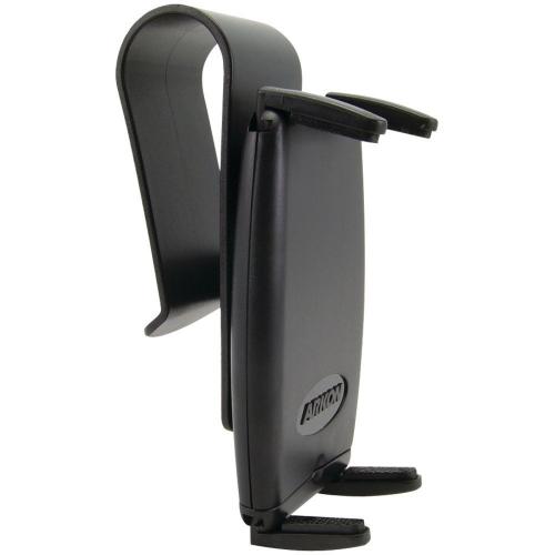 Arkon Black Slim-Grip Mount - Auto Sun Visor Mount (SM050-2 + CM011-2 + AP2T17MM + SP-SBH-KIT)