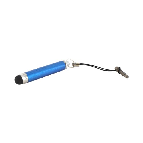 Universal Extendable Stylus Pen for Touch Screen (like iPhone 4/4S or New iPad) - Blue