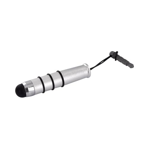Universal Mini Stylus Pen for Touch Screen - Silver