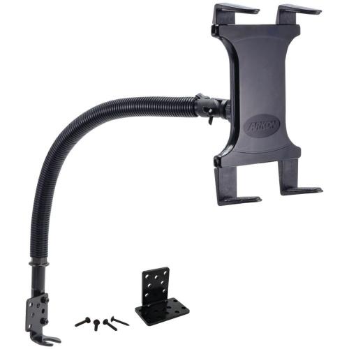 Arkon Black Universal Tablet 18" Seat Bolt / Floor Mount (TAB001 + GN088-SBH)